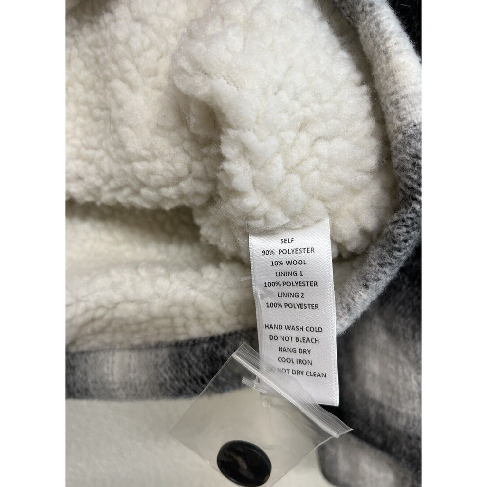 Mod Ref The Andy Jacket Sherpa Lined In Black Pla… - image 6